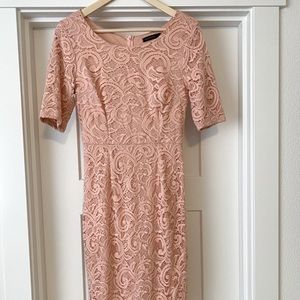 Mikarose Pink Lace Modern Dress